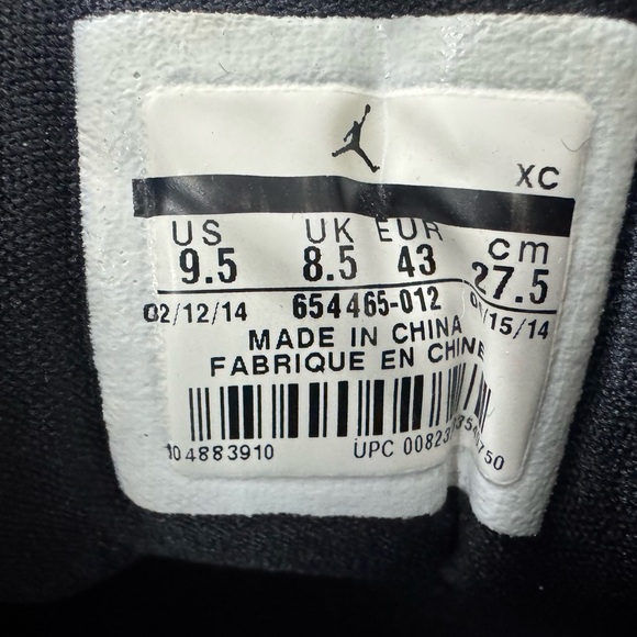 Nike‎ Air Jordan 1 Flight 2 Low Black Red Men's Size 9.5
654465-012 - Picture 2 of 8